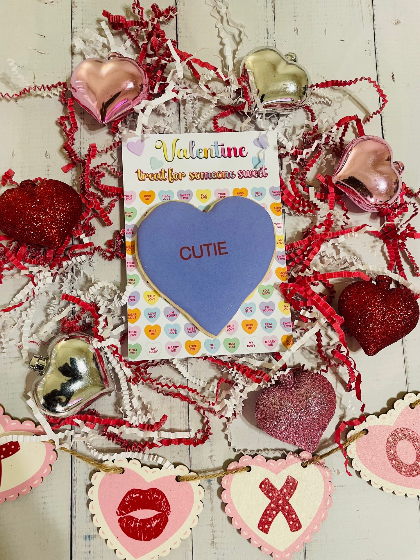 Valentine Cookie Cards