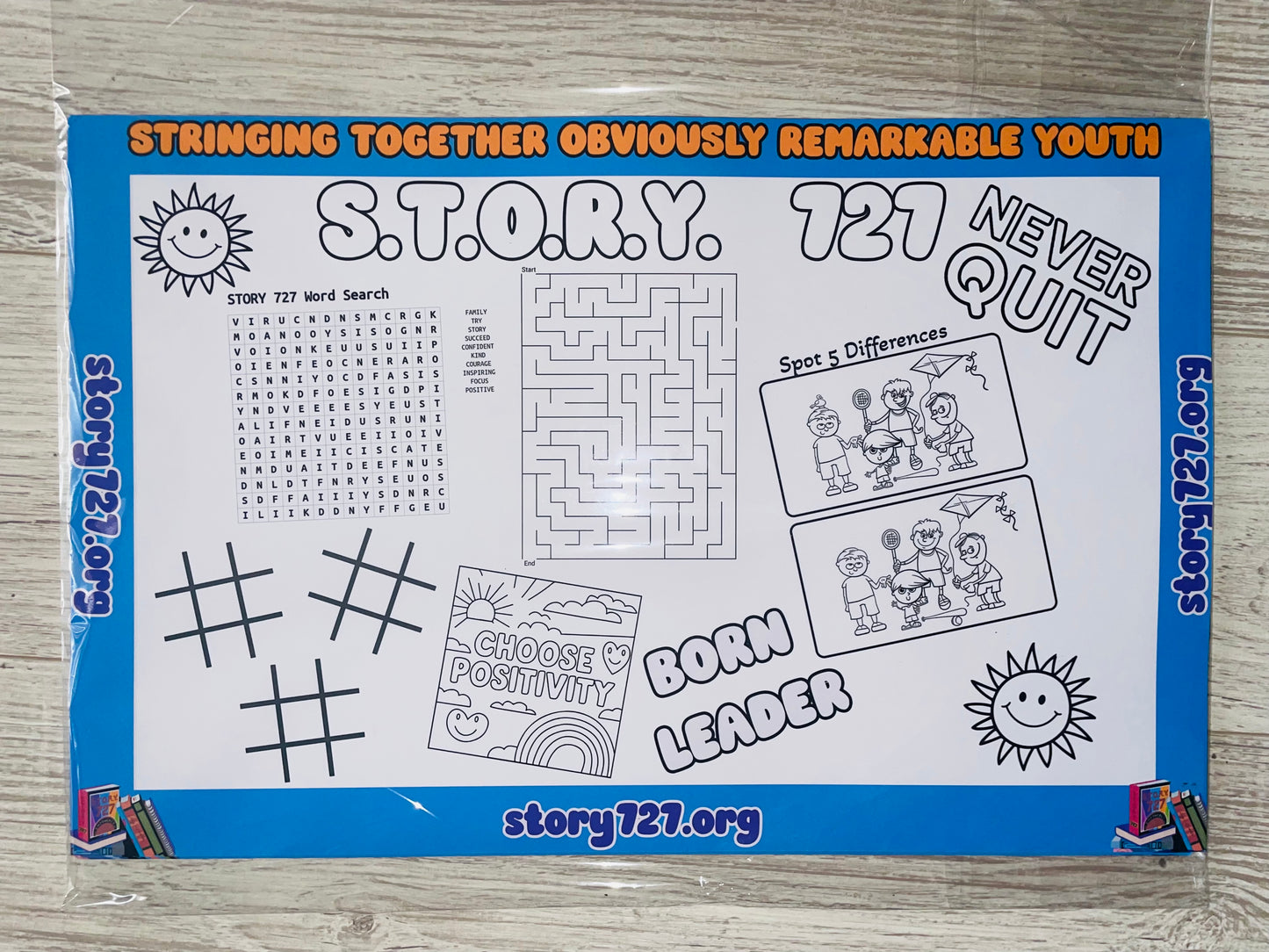 Personalized Activity Coloring Mat